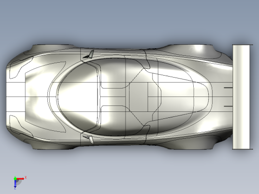 汽车车身 (85)俯视缩略图