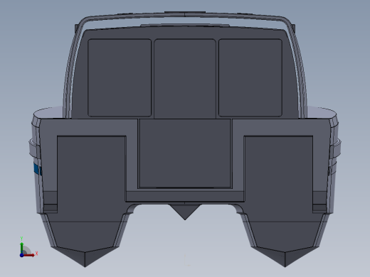 10米双体快艇简易模型
