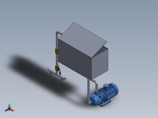 液箱正等轴测缩略图