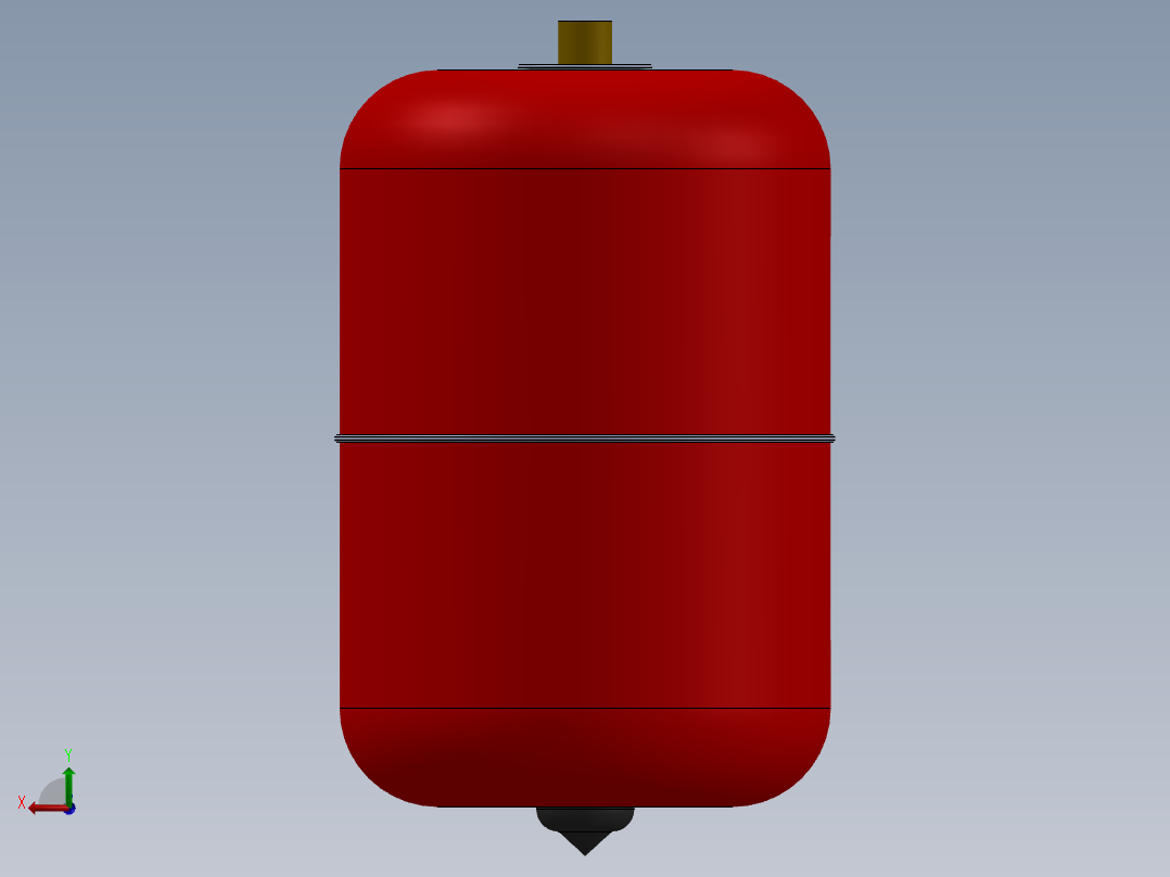 水圈300 x 200毫米后视图