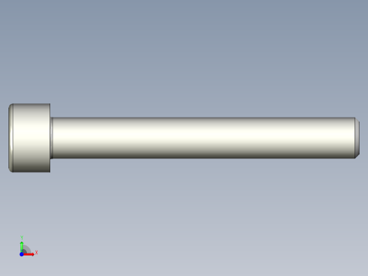 螺钉-DIN_912-M6x45.stp前视缩略图