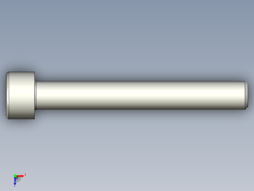 螺钉-DIN_912-M6x45.stp俯视缩略图