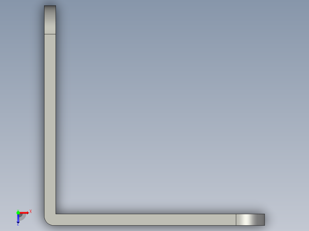 基恩士LX2-11_12_bracket1_kc图纸模型俯视图