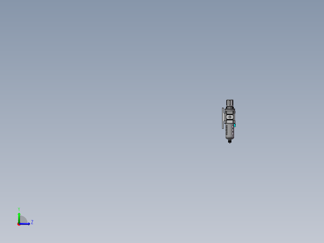 油水分离器EAC3010-02-P1 亿日左视图