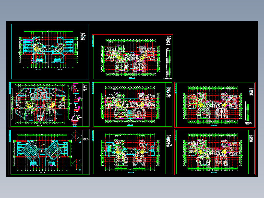 高层住宅建筑施工图