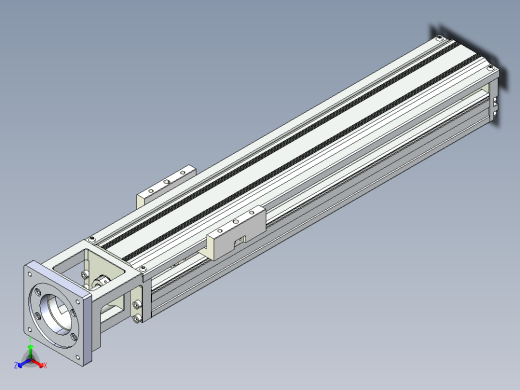 TPA-KNR-86E-1610C-L350A1-M-BJ86-N3线性模块铝制底座正等轴测缩略图
