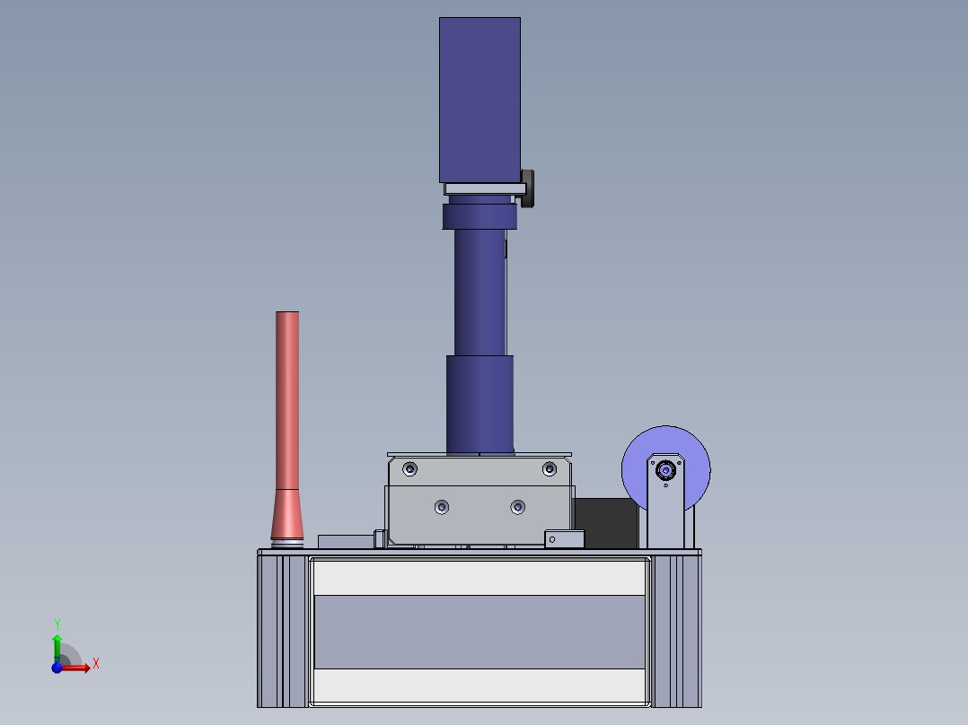 浸液线CCD检测设备sw16前视图