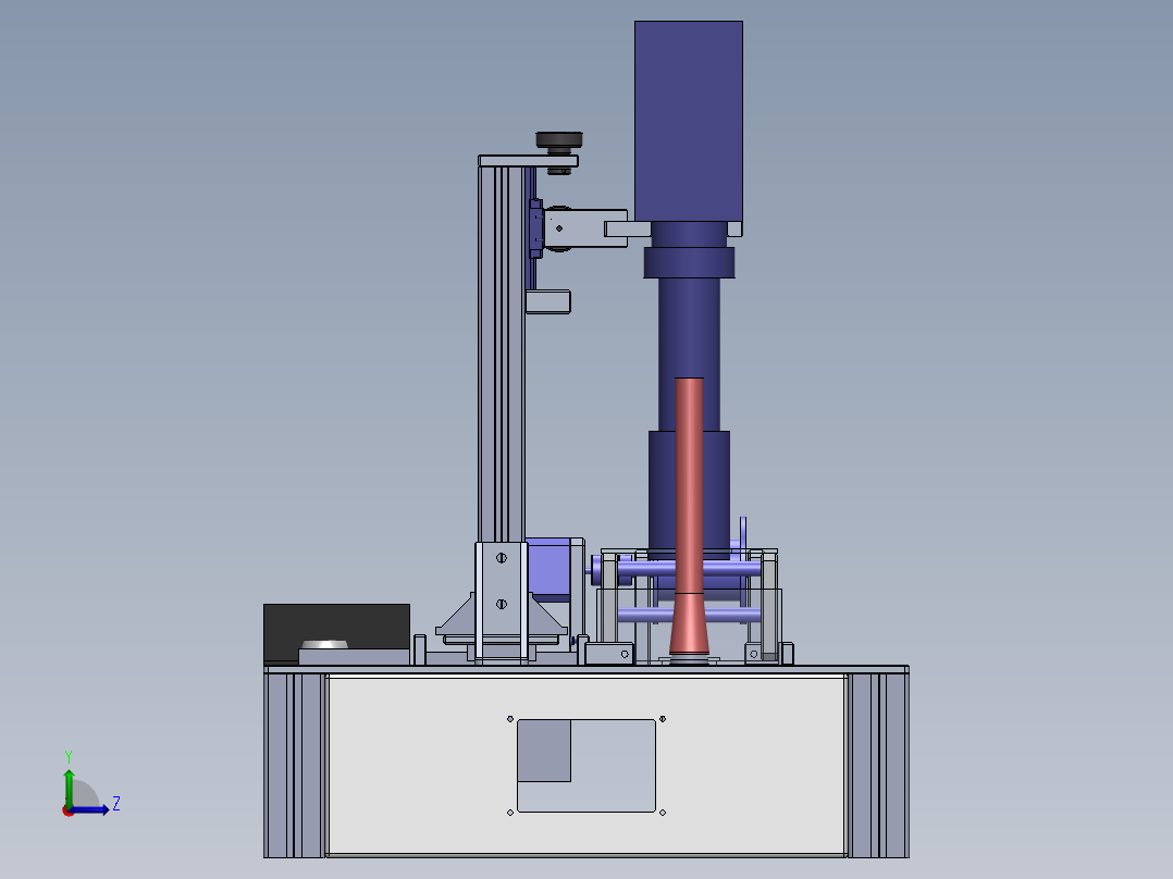 浸液线CCD检测设备sw16左视图