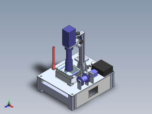 浸液线CCD检测设备sw16正等轴测缩略图