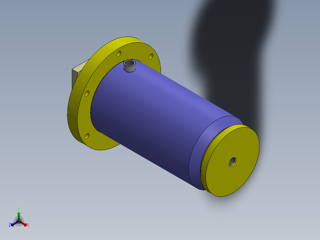 焊接式液压缸-250x160x400-mm-1.snapshot.1正等轴测图