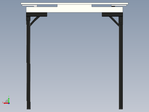 折叠伸展桌后视缩略图