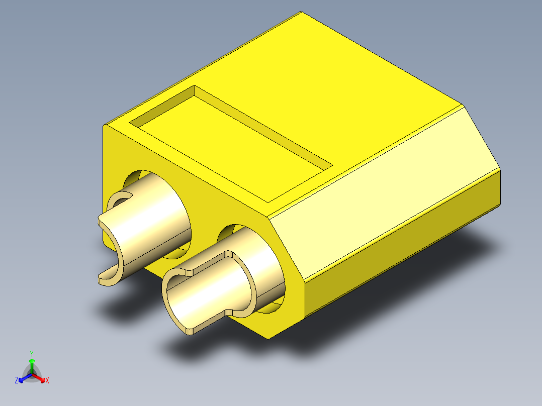 接插件(157)正等轴测图