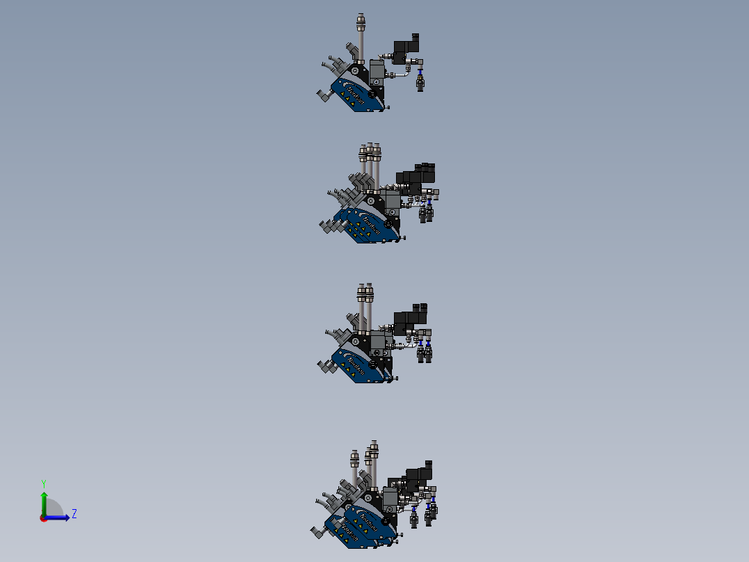 10款Nordson进口施药器左视图