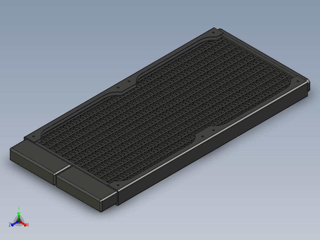 alphacool st20 280mm散热器11主视图