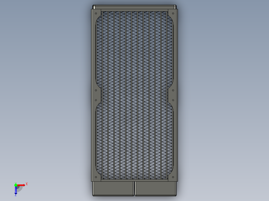 alphacool st20 280mm散热器11俯视图