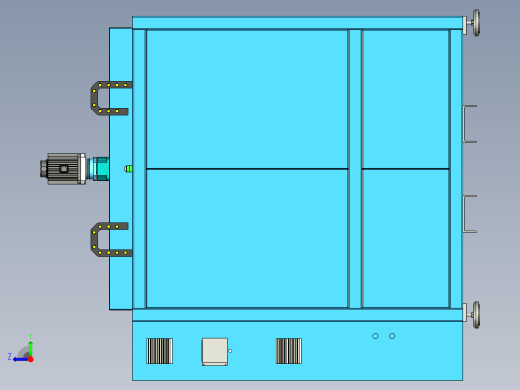 热铆焊接机（双丝杆传动热熔机）右视缩略图