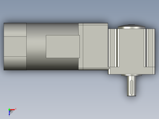 100YT200GV22-100GF80RT-精研电机俯视缩略图