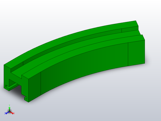 ZWGD-SC881-K325-TA30-R610-N1-C1磁性转弯轨道正等轴测缩略图