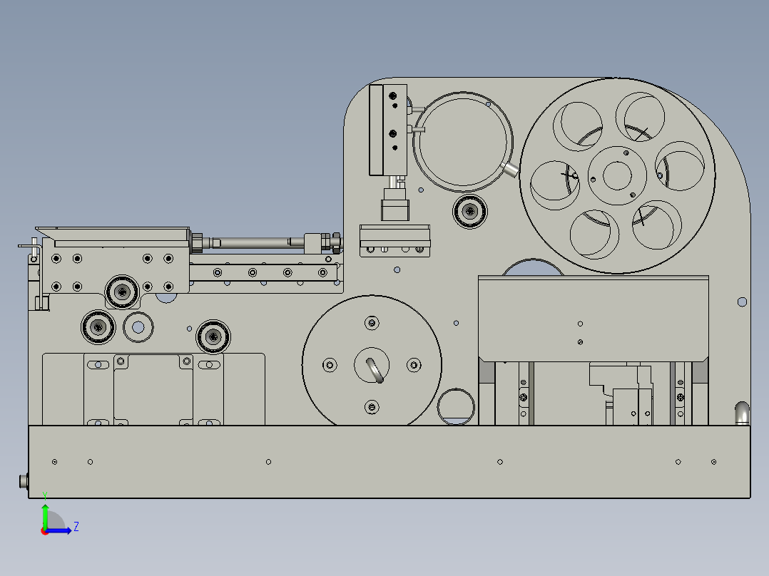 F01AE00188-A32200剥料上右工位左视图