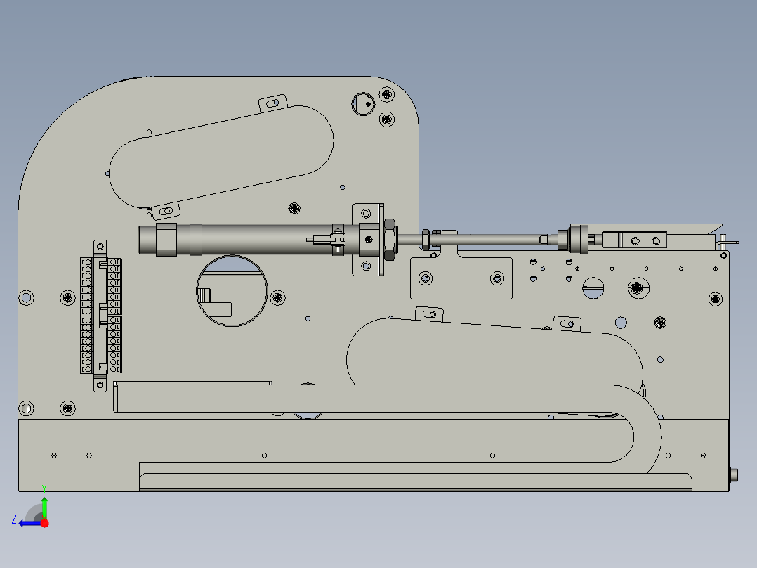 F01AE00188-A32200剥料上右工位右视图