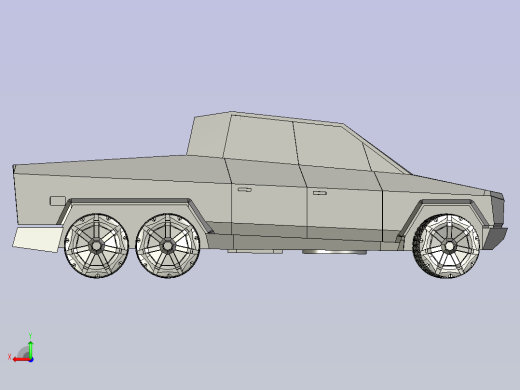 特斯拉卡车 stp后视缩略图