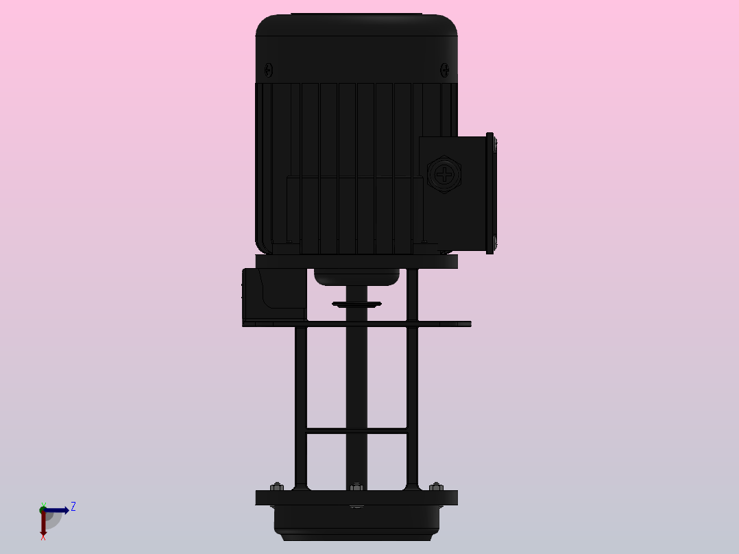 循环泵LDPB4 系列[LDPB4-15] (2)后视图