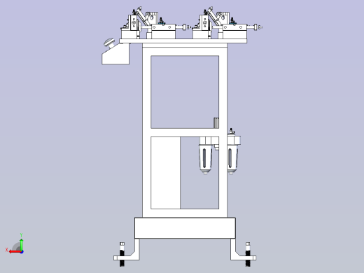 一款焊接工装夹具后视缩略图