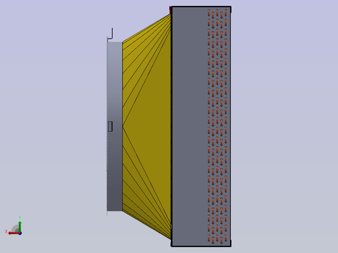 25吨冷凝器后视图