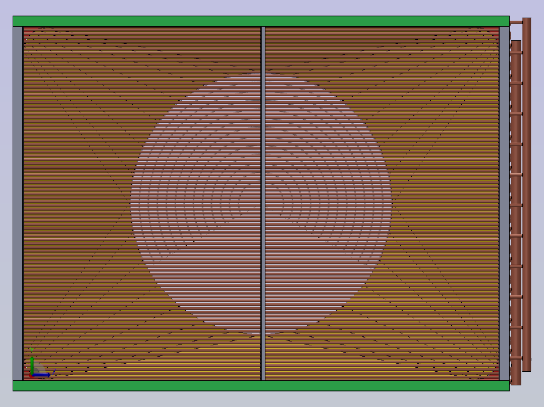 25吨冷凝器左视图