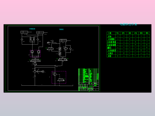 压力机液压系统设计（CAD+说明书）