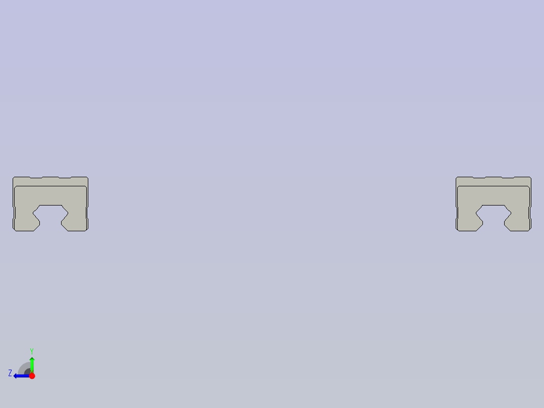 LSH15BK滑块右视图