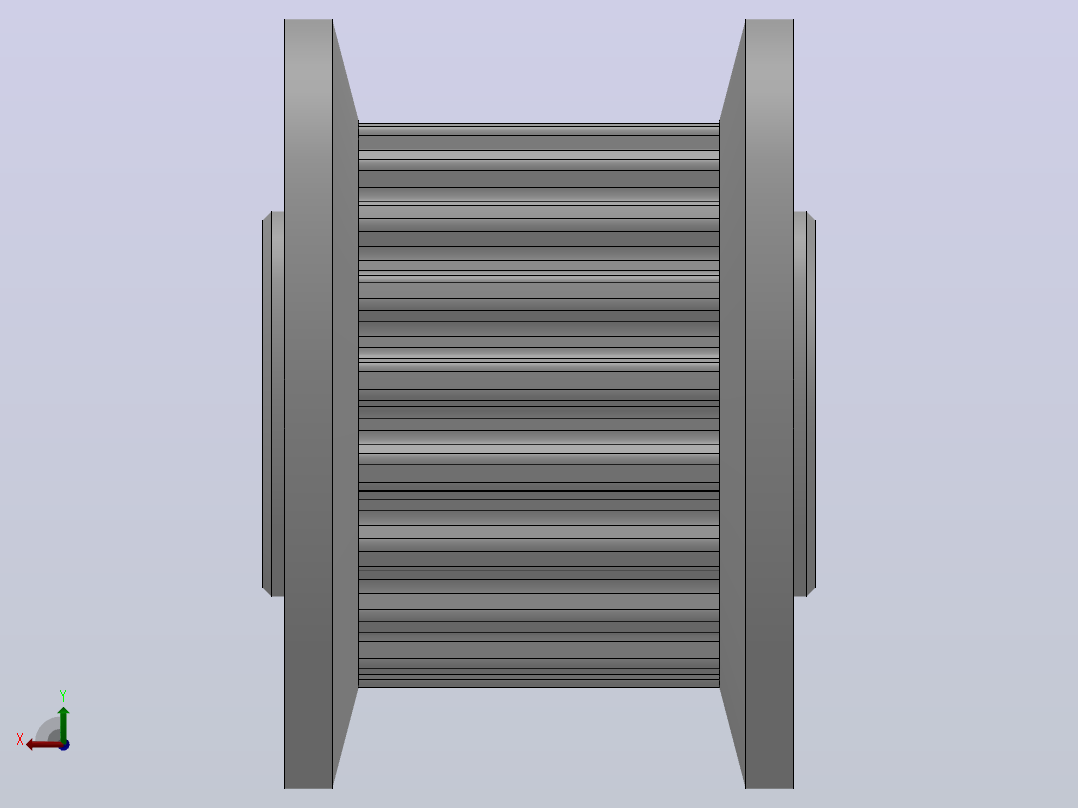 标准型梯形齿同步带轮MXL型_SMXLHC-19-025-dc4-A后视图