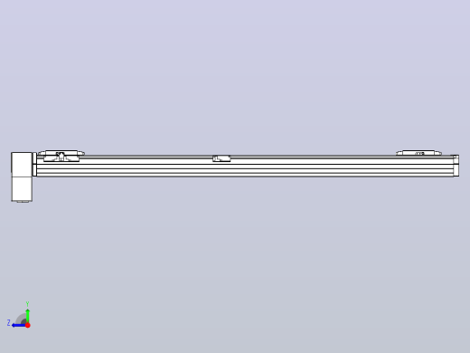 皮带直线轴双滑块型TPA-GCBS-80-P60-L450-RP-M20-N3右视缩略图