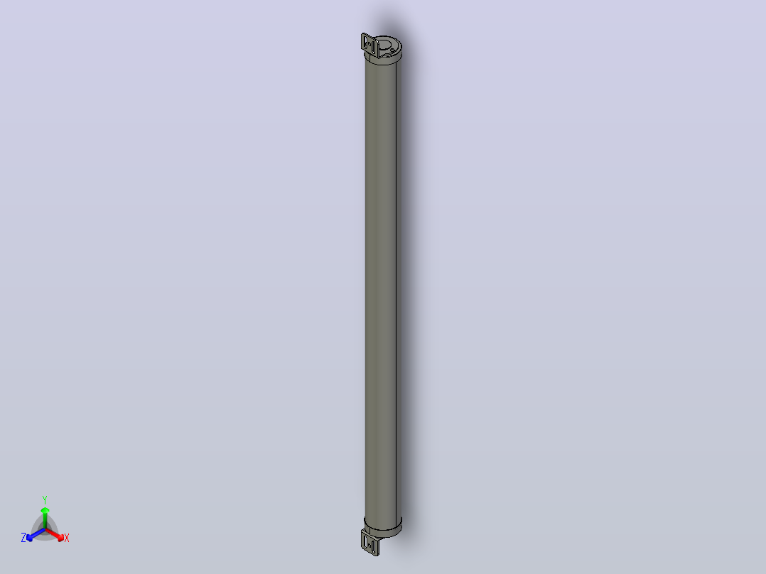 STFS1840 STFS系列IP68防水安全光栅正等轴测图