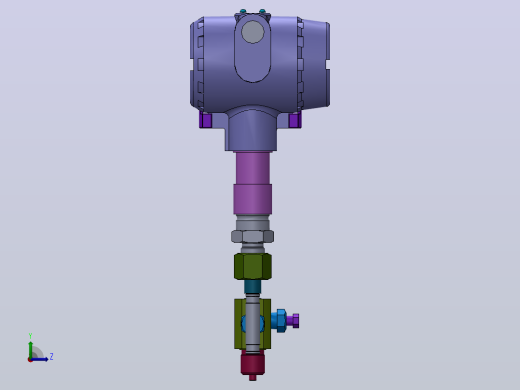 液位计，压力表User Library-m150_tg_with_vb左视缩略图