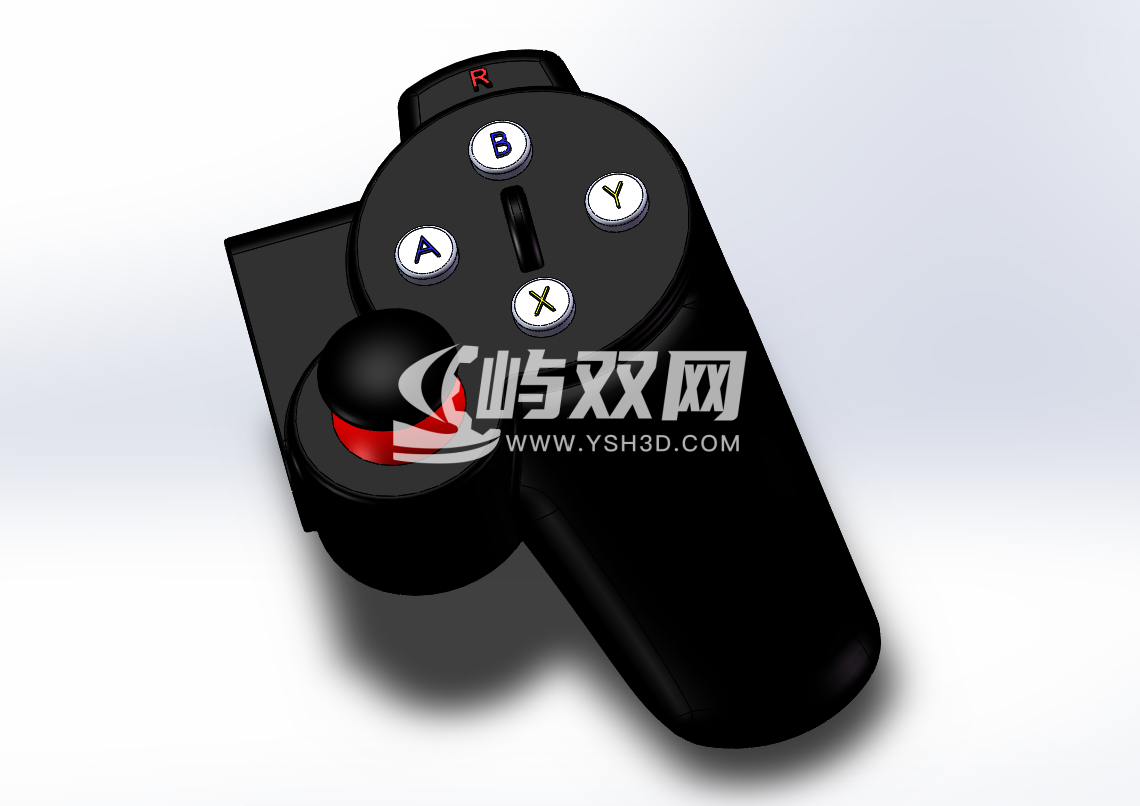 单手操作游戏手柄
