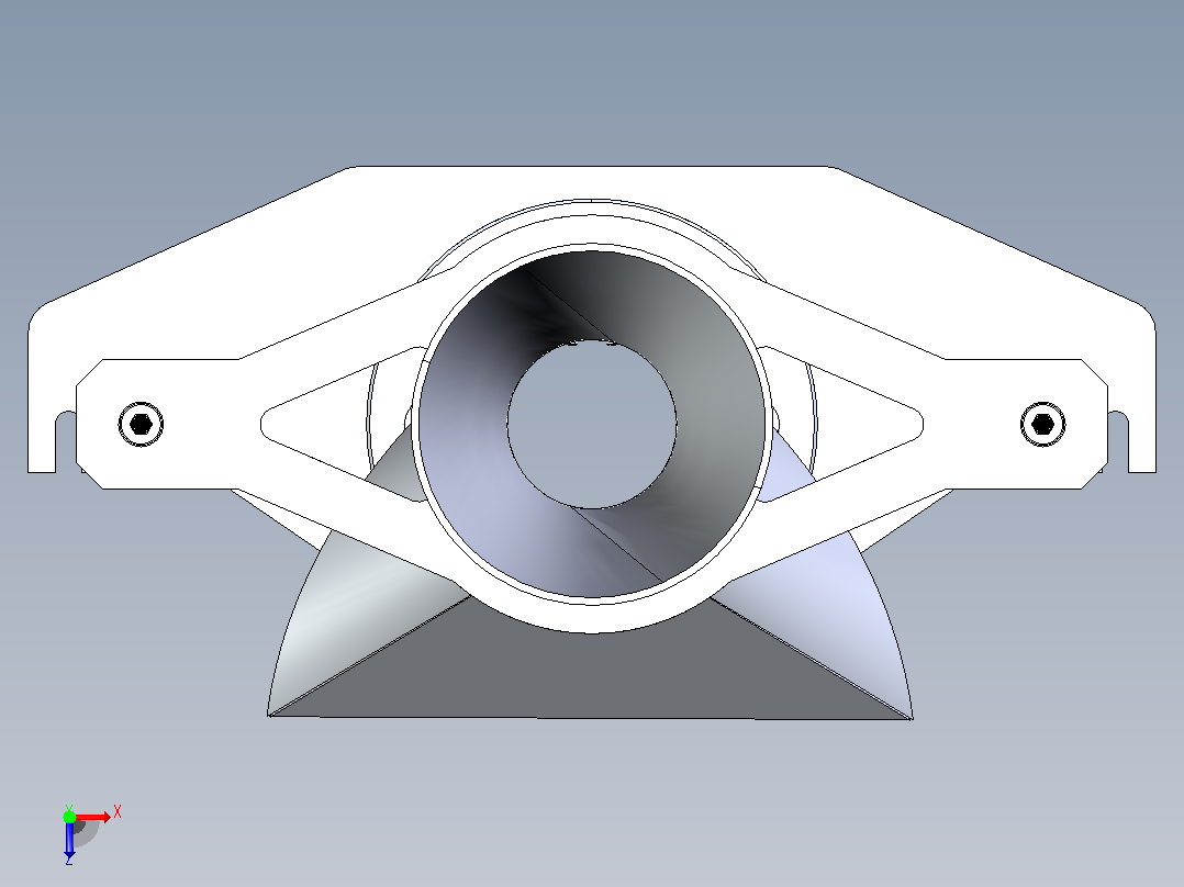 200mm 宽度制袋成型机俯视图
