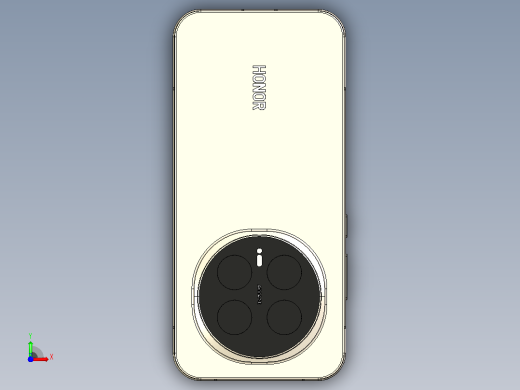 Honor Magic 8 PRO手机造型前视缩略图