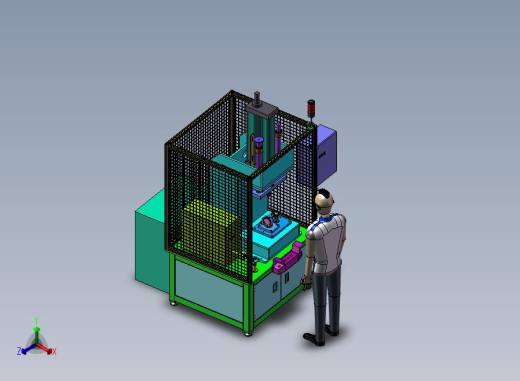B14-活塞销压装机正等轴测缩略图