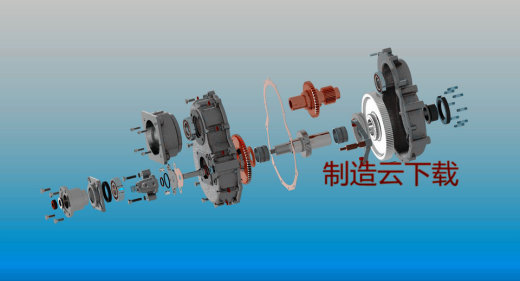 齿轮箱3D模型缩略图