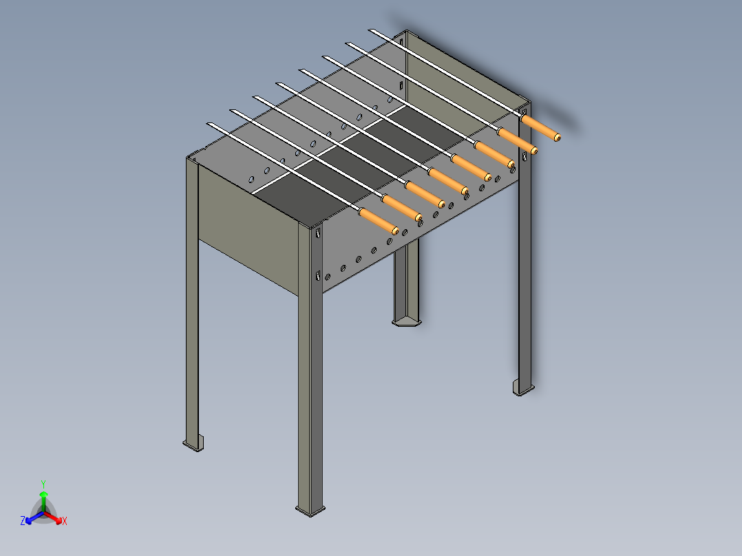 简易烧烤炉，大家多多支持