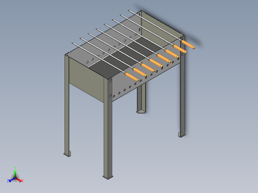简易烧烤炉，大家多多支持