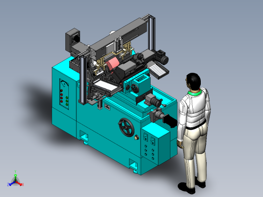 ZDH-MOC-001 无心磨床自动上下料