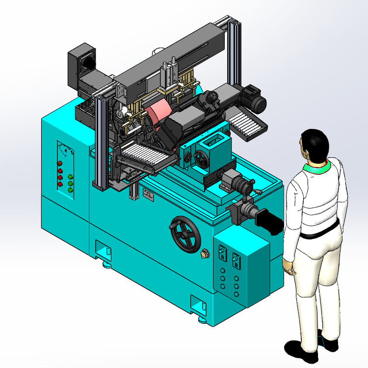 ZDH-MOC-001 无心磨床自动上下料