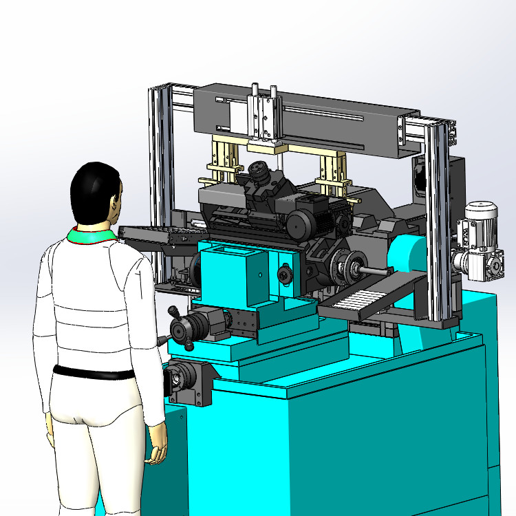 ZDH-MOC-001 无心磨床自动上下料