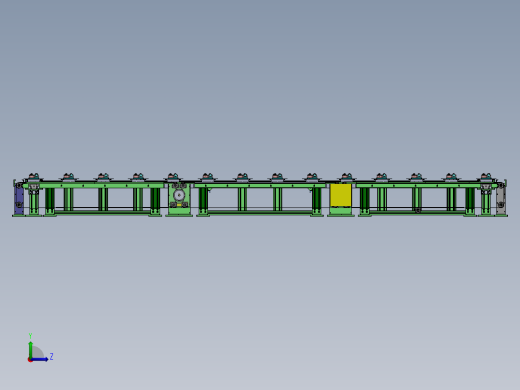 E072 载具快速移栽循环流水线左视缩略图