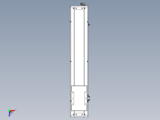 Toyo东佑达直线模组-ECH14-550-BM-200W+煞車俯视缩略图