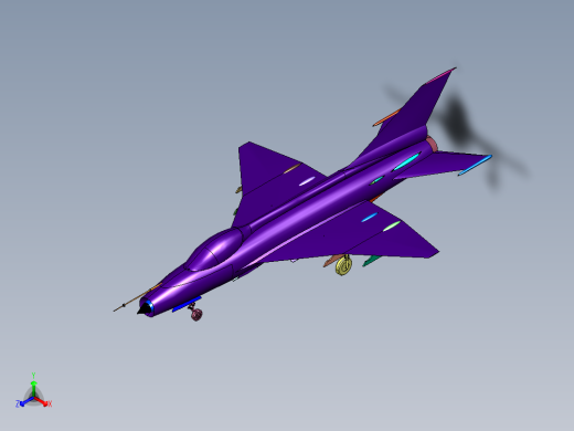 歼-7战斗机鲲鹏