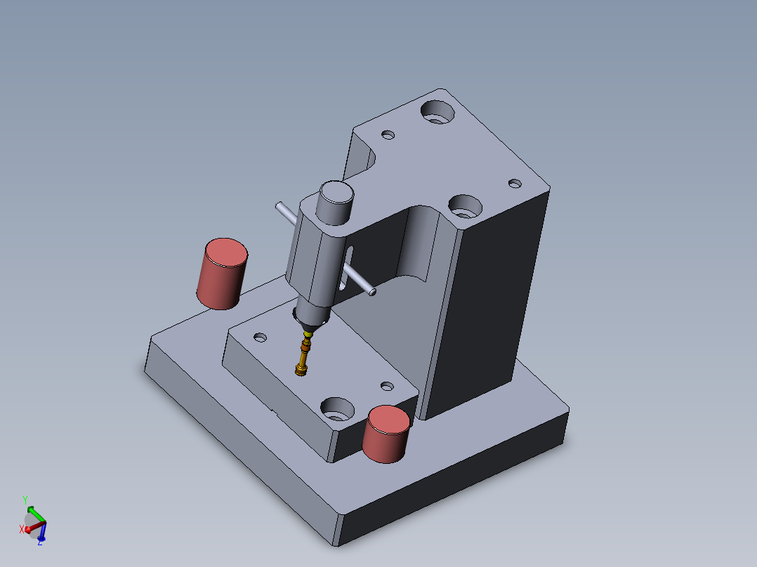 高度规辅测检具