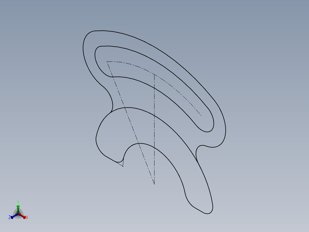 SW建模练习题-exercise 76正等轴测图